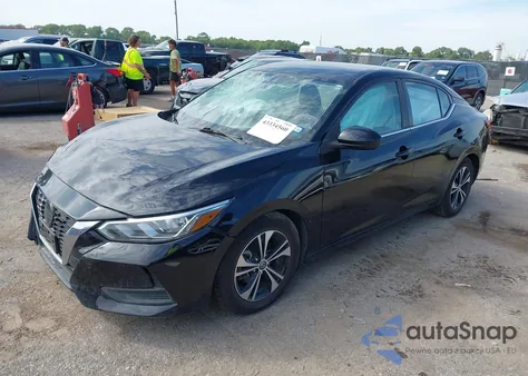 2021 Nissan Sentra Sv Xtronic Cvt z USA, uszkodzony, nr VIN 3N1AB8CV5MY255021